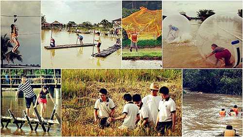 Các hoạt động trải nghiệm trên mặt nước thu hút du khách đến với Lai Vung